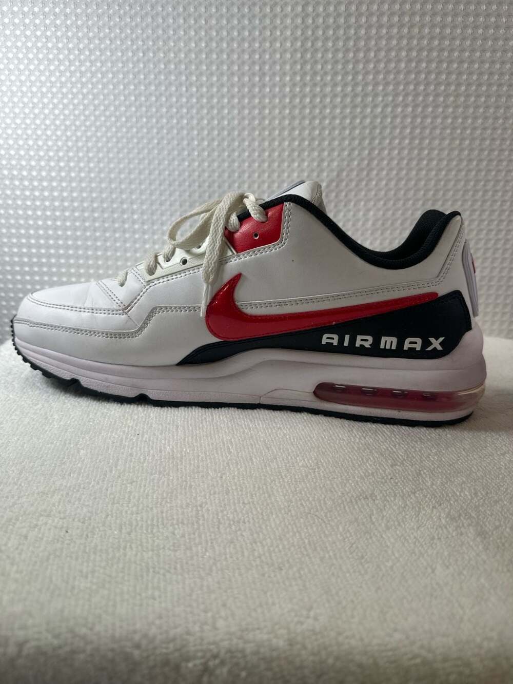 Nike Air Max LTD 3 White University Red Black Sneakers - Picture 8 of 12